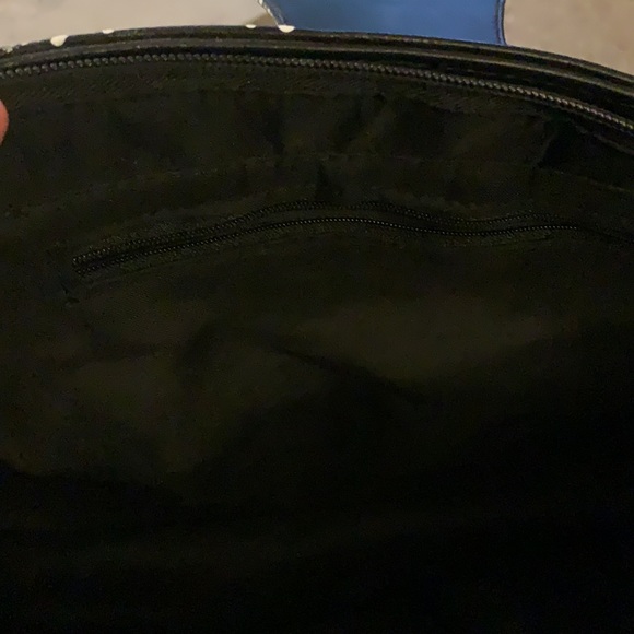 Hand painted one of a kind, vintage black purse - Picture 4 of 12